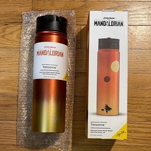 Star Wars Mandalorian Stainless Steel Bottle NWT NIB 22oz